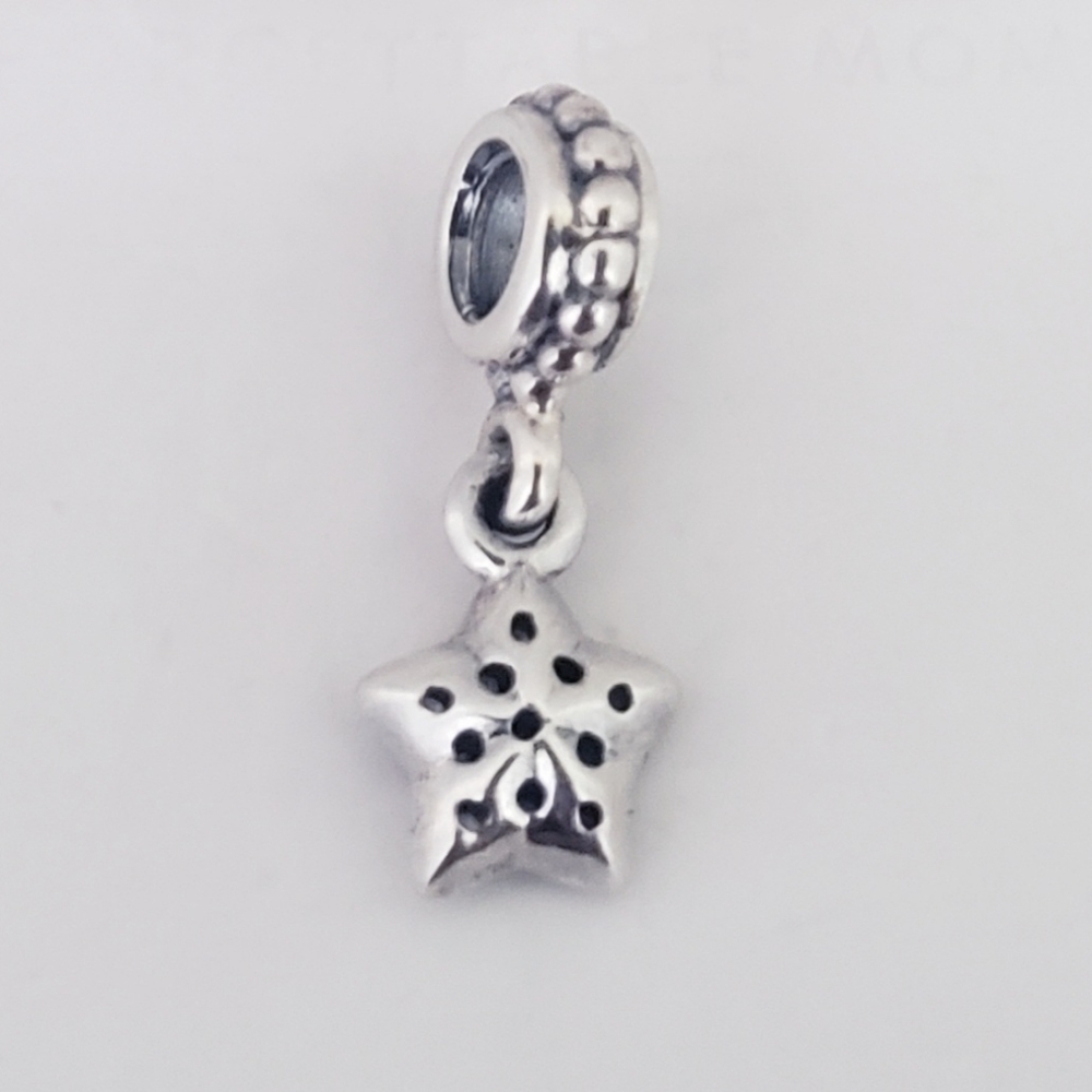 Authentic Pandora Star Dangle Charm - image 6